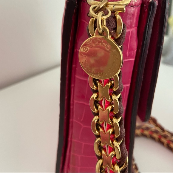 Stella McCartney Croc Pink Grace Bag - Picture 2 of 7